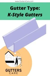Image showing what K-Style Gutter Types look like.